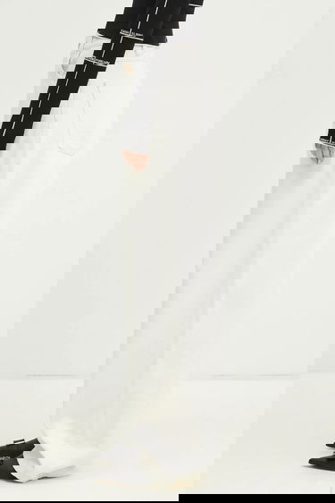 Džínsy Carhartt WIP Brandon Wide-Leg Pant Medium Waist Biela | I031918, 1