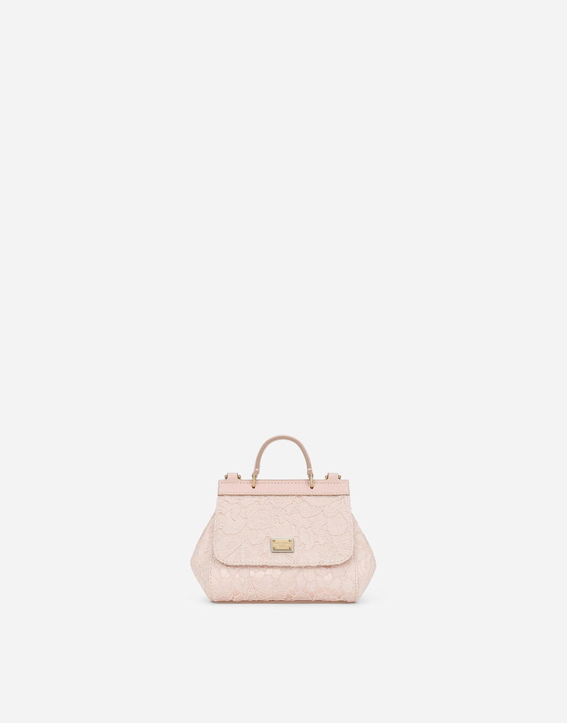Kabelka Dolce & Gabbana Mini Sicily Handbag Ružová | EB0003AS03880403