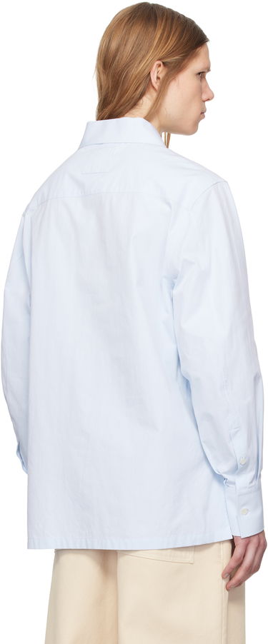 Košeľa LANVIN Lanvin Loose-Fit Utility Shirt Modrá | RM-SI0012-6043-P25, 2