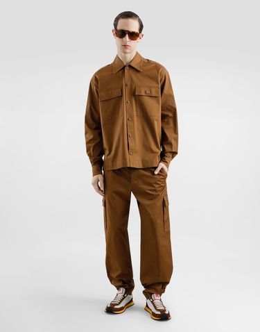 Cargo nohavice Dolce & Gabbana Dolce & Gabbana Cargo Cropped Pants Hnedá | GP0P5TFUFLLM0019, 1