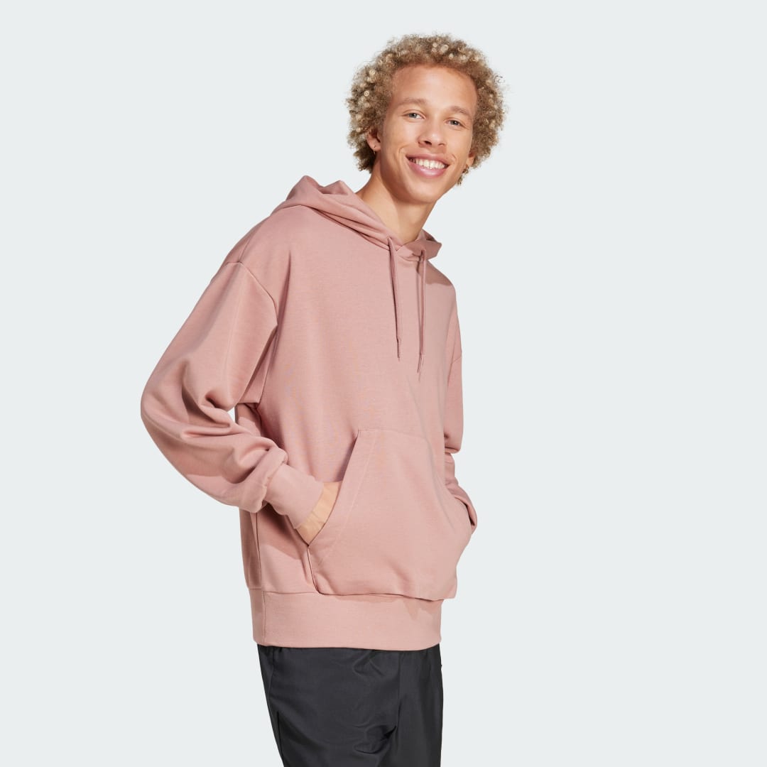 Mikina adidas Performance Loose Fit Terry Hoodie Ružová | JF3598, 1