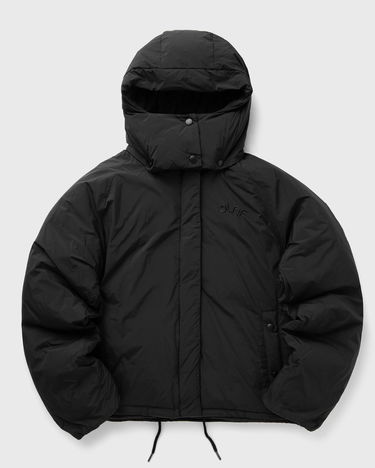 Prešívaná bunda ØLÅF Hooded Puffer Jacket Čierna | W180611-BLACK, 0