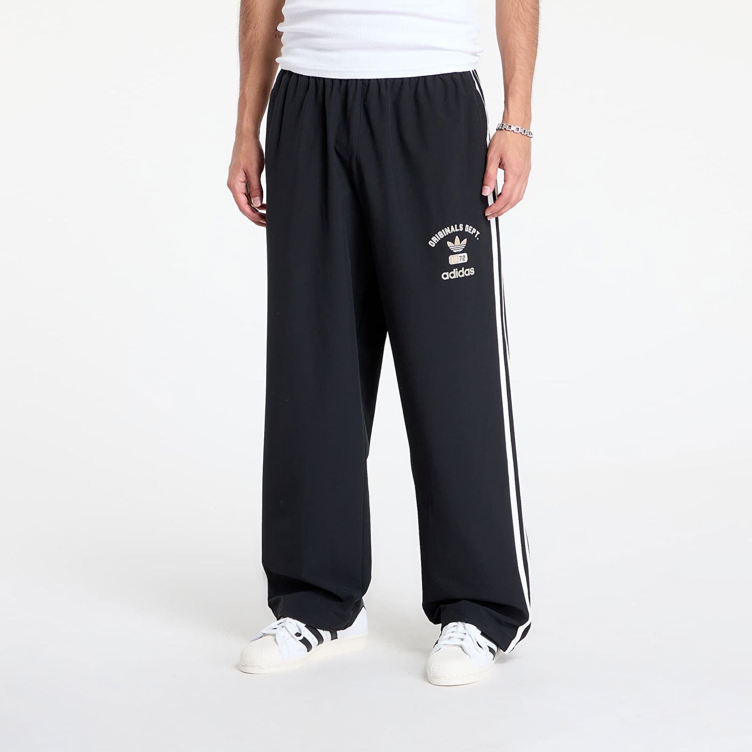 Tepláky adidas Originals Originals Dept. Woven Firebird Track Pants Čierna | KD6253, 0
