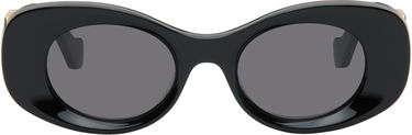 Slnečné okuliare Loewe Beveled Oval Maxi Anagram Sunglasses Čierna | LW40175U@4901A 840126865981, 0