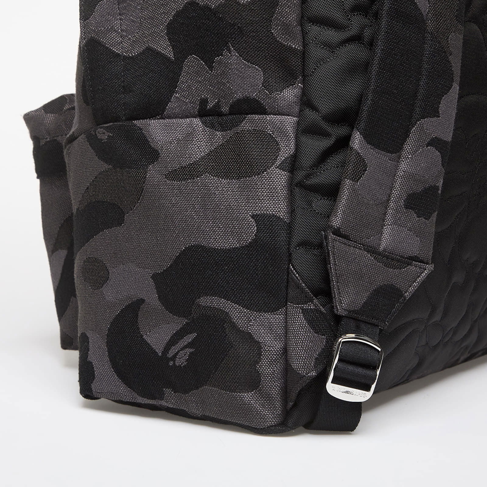 A BATHING APE Solid Camo Jacquard Daypack Black Universal