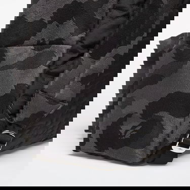 Batoh BAPE A BATHING APE Solid Camo Jacquard Daypack Black Universal Čierna | 001BAK201309M BLK, 2