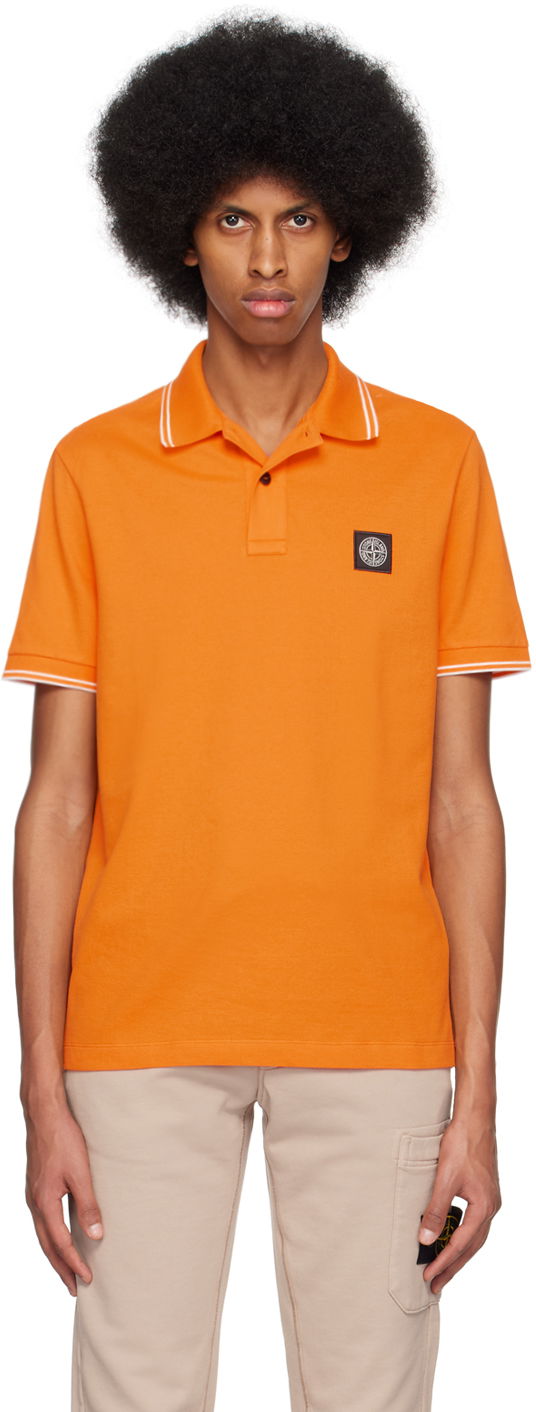 Polo tričko Stone Island 2SC18 Polo Oranžová | 10152SC18, 0