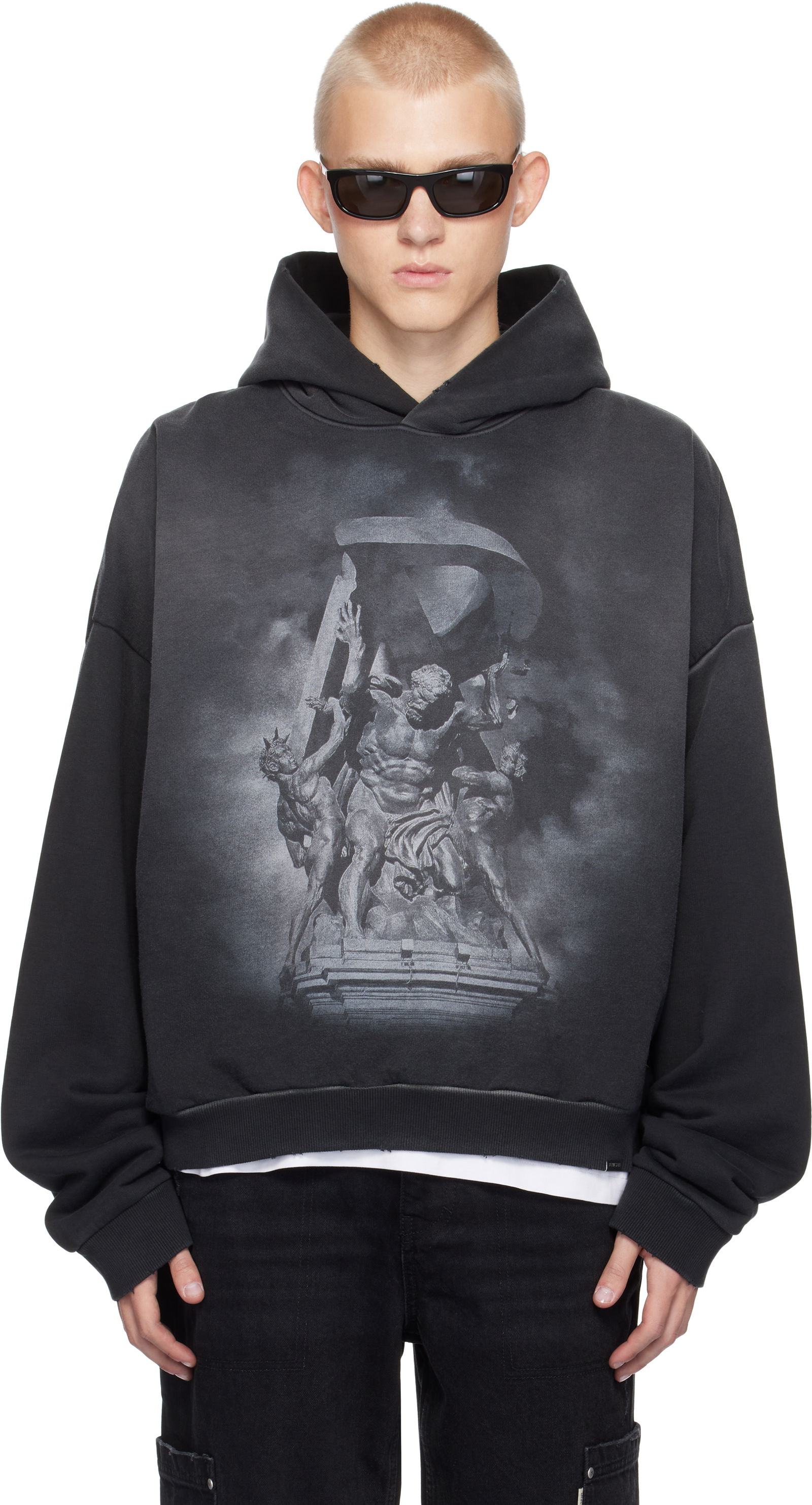 Archangel Graphic Print Hoodie