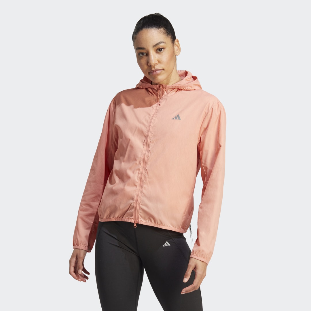 Vetrovka adidas Originals Run It Windbreaker Oranžová | HY3925, 0