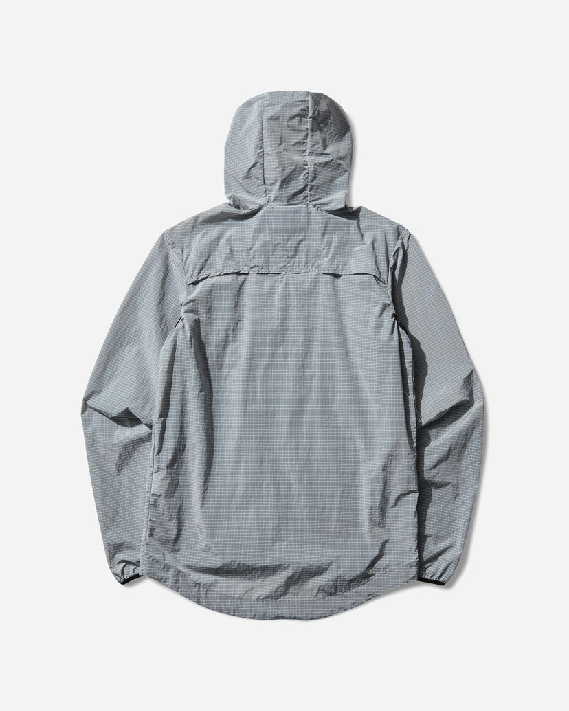 Vetrovka Rayon Vert Mirage Grid Hooded Jacket Šedá | S5RVJK01 GREY