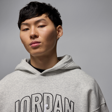 Mikina Jordan Jordan Brooklyn Fleece Relaxed Hoodie Šedá | IB7241-050, 2