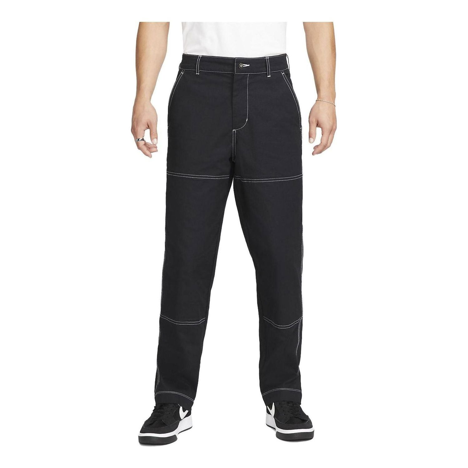 Nohavice Nike SB SB Double-knee Pants Čierna | FB8429-010, 0