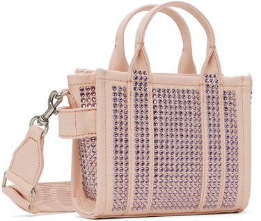 Tote bag Marc Jacobs Marc Jacobs The Crystal Canvas Crossbody Tote Bag Ružová | 2R3HCR098H01, 2
