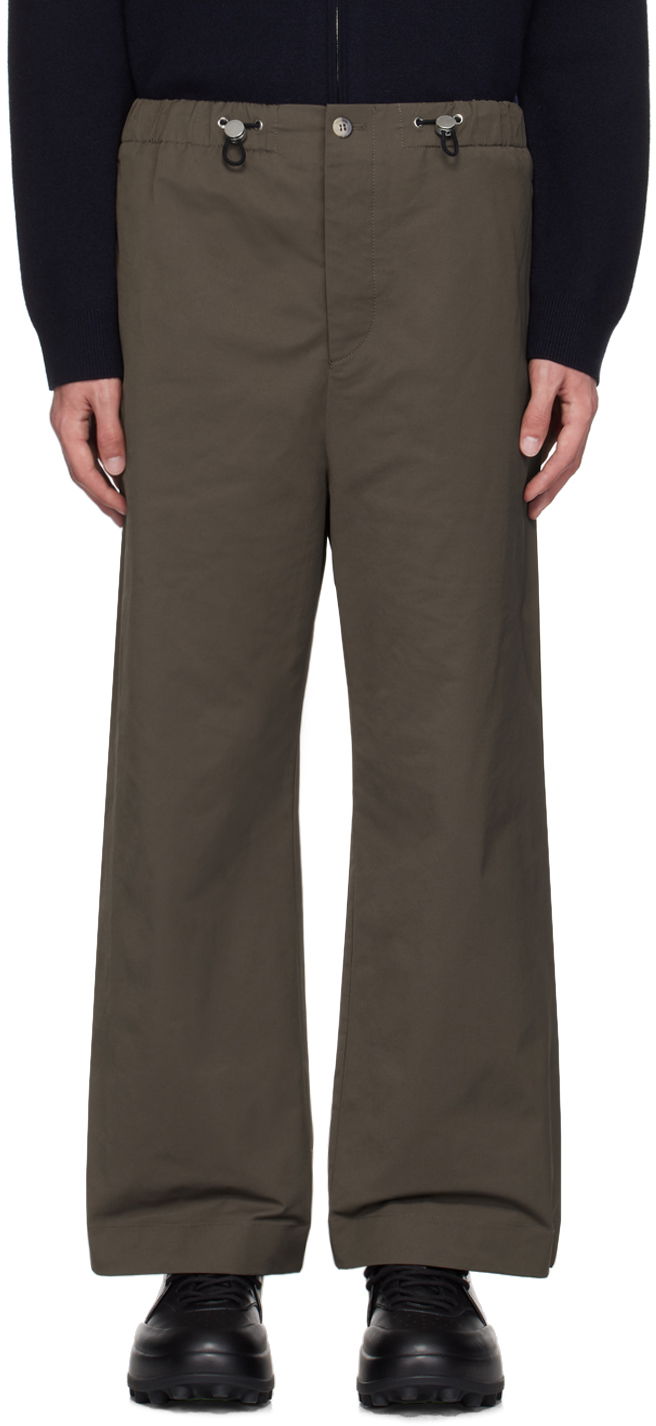 Nohavice Nanushka Arnaud Pants Zelené | NM24PFPA02397, 0