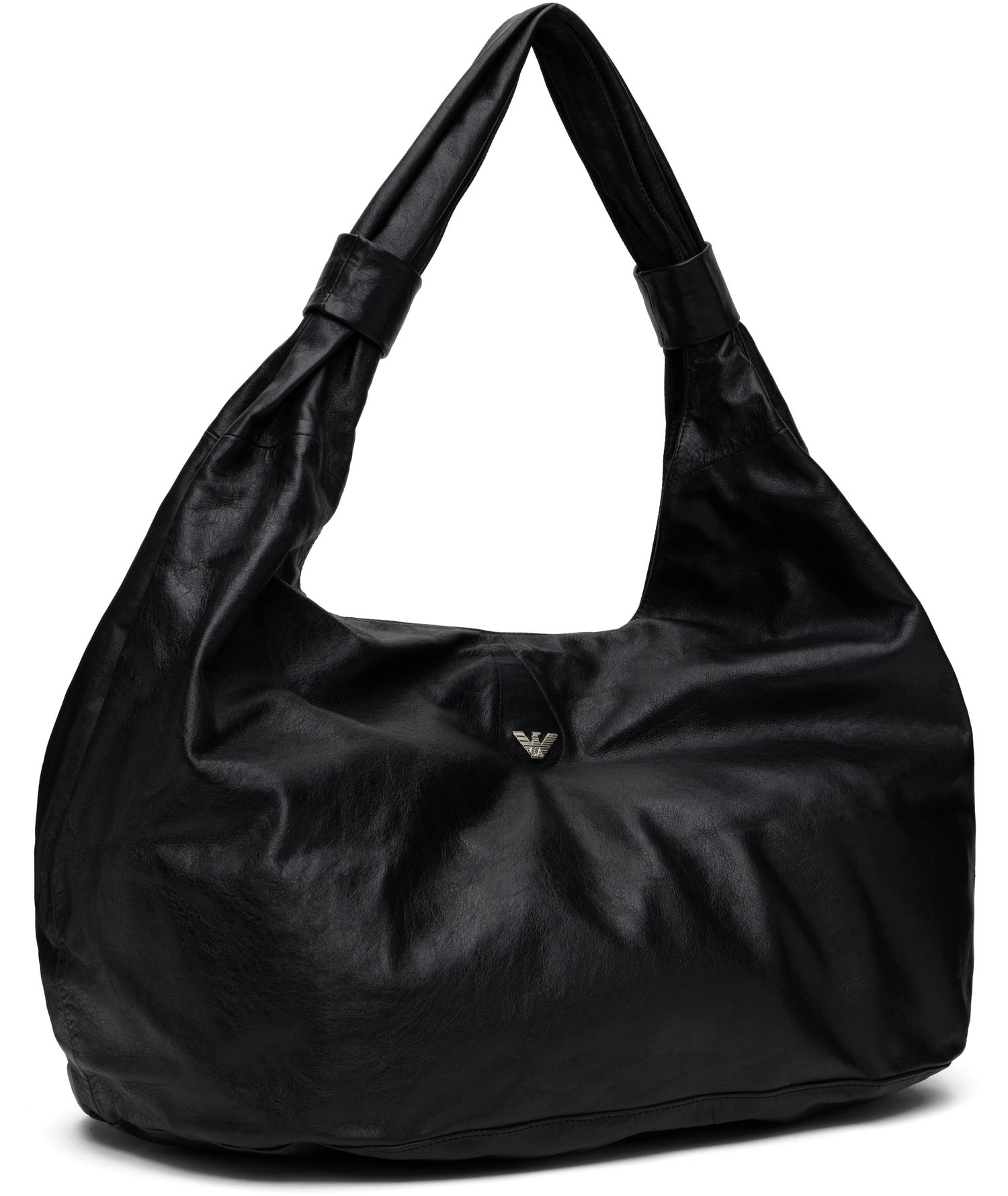 Kabelka OUR LEGACY Emporio Armani Leather Goccia Bag Čierna | WS2258GM, 1