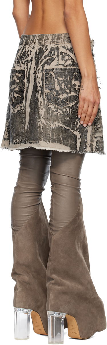 Sukňa Rick Owens Concordians Sisynap Studded Distressed Miniskirt Rôznofarebný | DS02E7329 DWF, 2