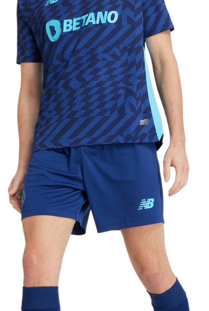 Šortky New Balance FC Porto Short 3rd 2024/25 Modrá | ms230312-thd