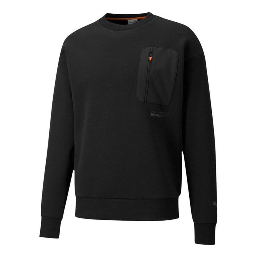 Mikina Puma Protec.t Crewneck Sweatshirt Čierna | 534404-01