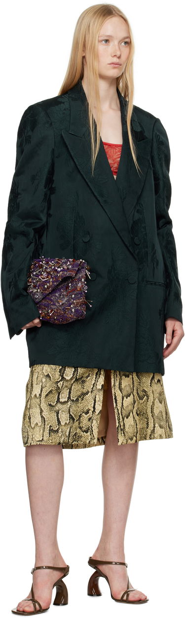Kabelka Dries Van Noten Dries Van Noten Embellished Envelope Clutch Bag Fialová | 251-011513-896, 3