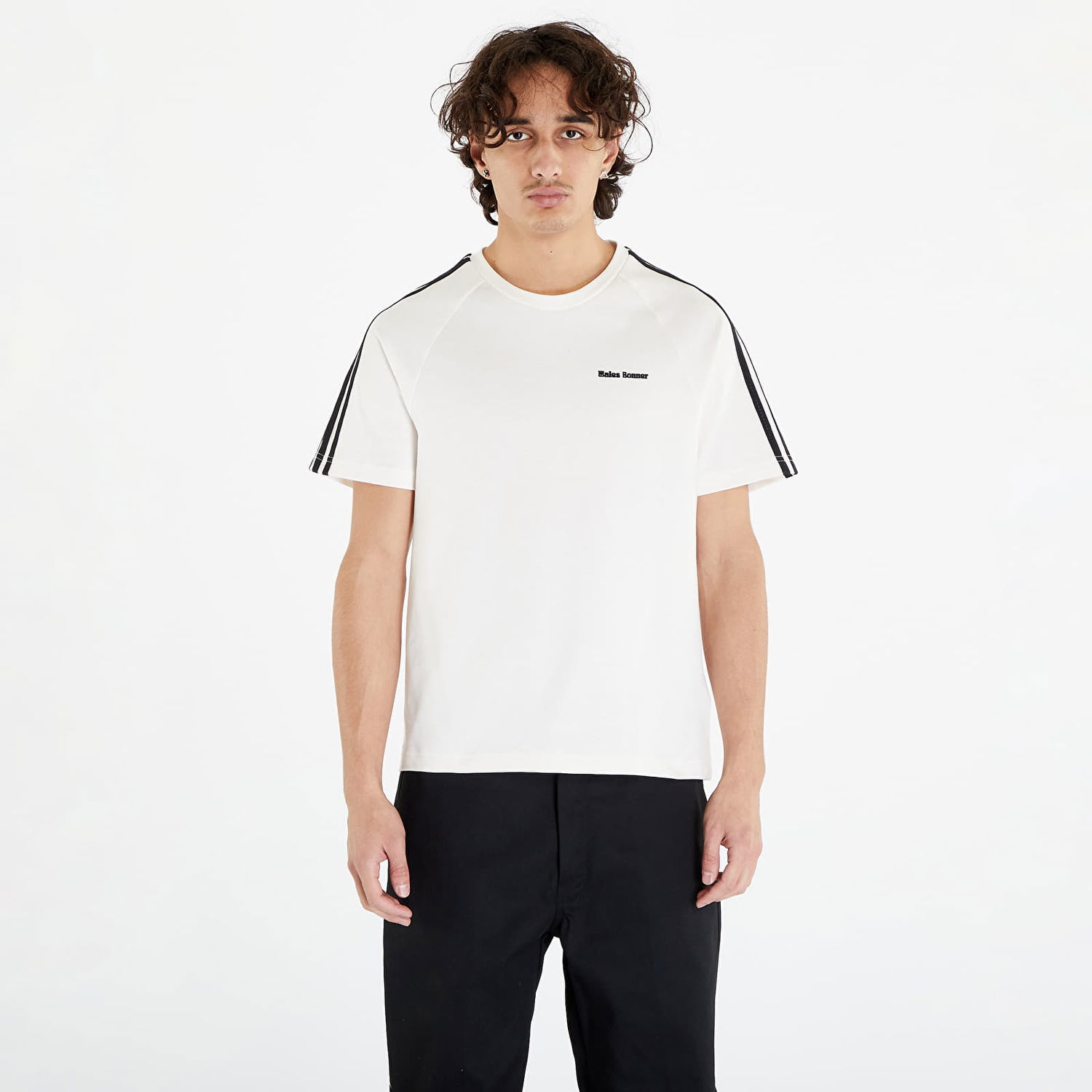 Tričko adidas Originals Wales Bonner x Short-Sleeve Tee Biela | IT9788, 0