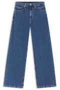 Regular-fit wide leg jeans