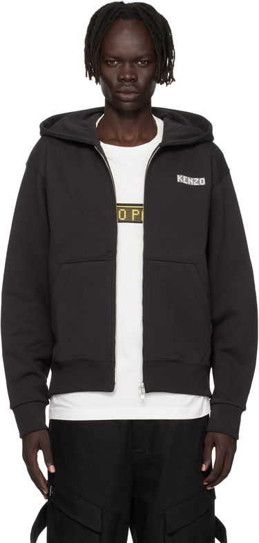 Mikina KENZO Kenzo Paris 'KENZO City' Full-Zip Hoodie Čierna | FF65HO2544MC, 0