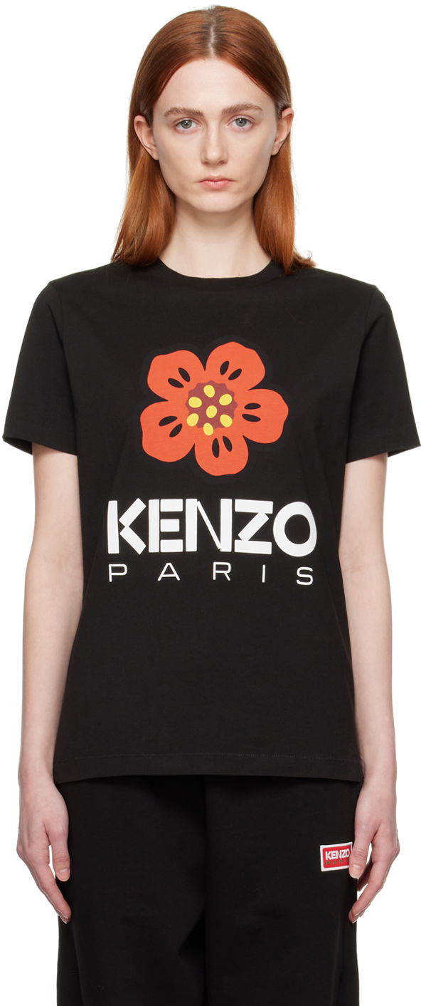 Tričko KENZO Paris Boke Flower Čierna | FD52TS0394SO, 0