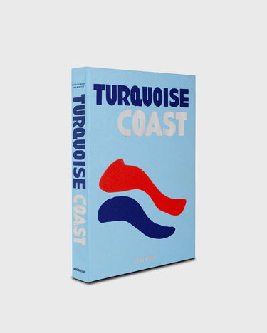 Flexstyle ASSOULINE "Turquoise Coast" By Nevbahar Koç, Irem Kınay & Oliver Pilcher Book Modrá | 9781614287773, 0