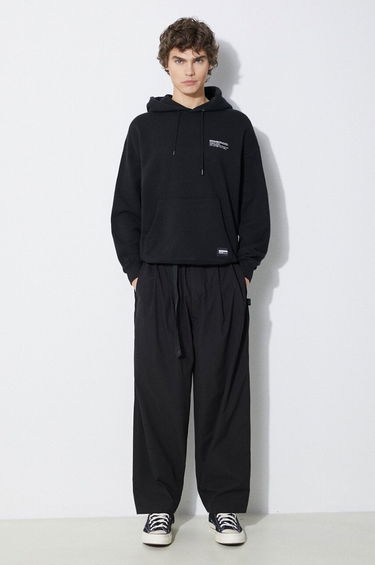 Mikina Neighborhood NEIGHBORHOOD Plain Sweat Parka Hoodie Čierna | 241FPNH.CSM02, 1