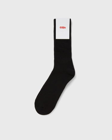 Ponožky 032C REMOVE BEFORE SEX CREW SOCKS Čierna | F24-UUK-3911-100, 0