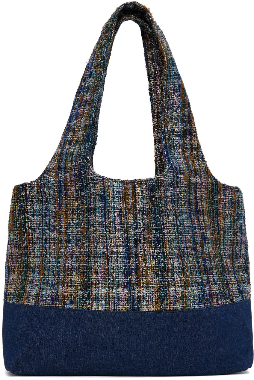 Tote bag Anna Sui Anna Sui Tweed & Denim Tote Rôznofarebný | 1024B90,, 0