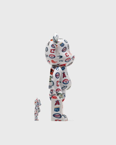 Zberateľské Medicom Toy MLB AMERICAN LEAGUE 100% & 400% BE@RBRICK Set Biela | MED1194, 1
