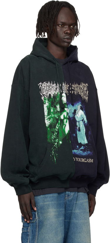 Mikina VETEMENTS Vetements Cradle of Filth Cut-Up Oversized Hoodie Rôznofarebný | UCF76HD850EN, 1