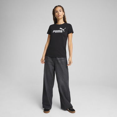 Tričko Puma ESS Metallic Logo T-Shirt Čierna | 631536_01, 3