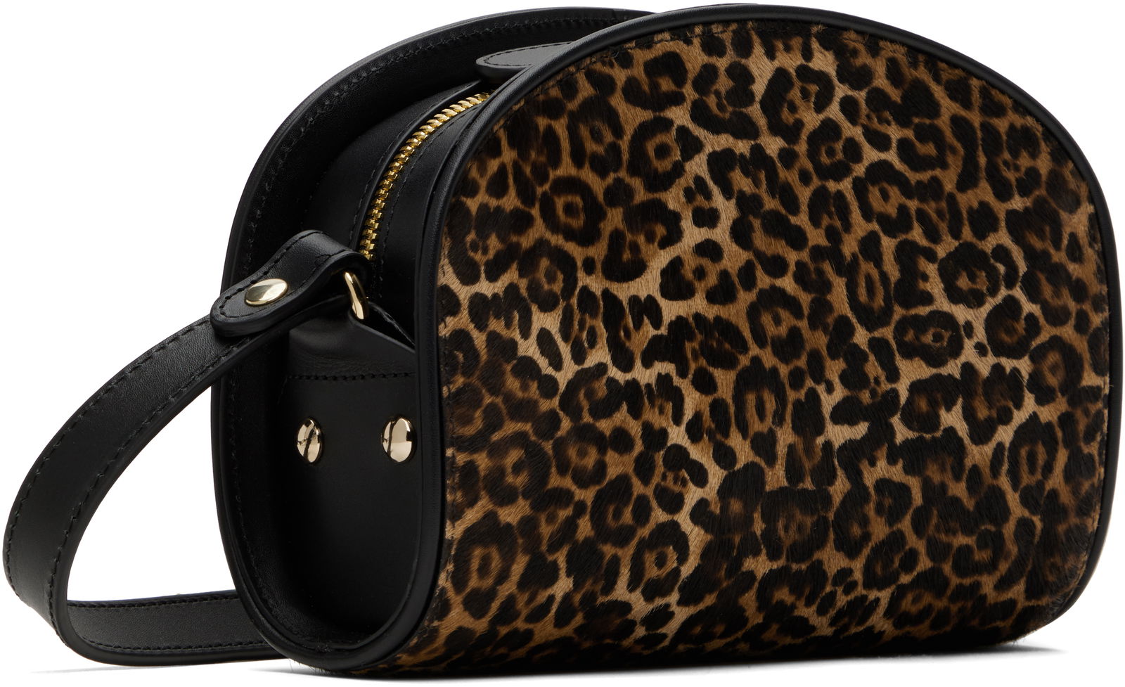 Leopard Print Mini Crossbody Bag