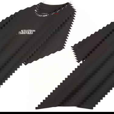 Tričko Pleasures Pleasures Cut Here Heavyweight T-Shirt Čierna | P25SP027-BLK, 1