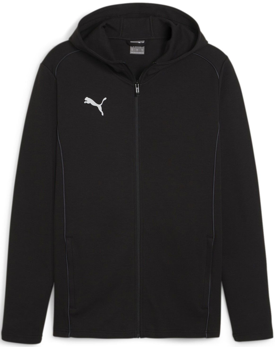 Mikina Puma teamFINAL Casuals Hooded Jkt Čierna | 658528-03, 0