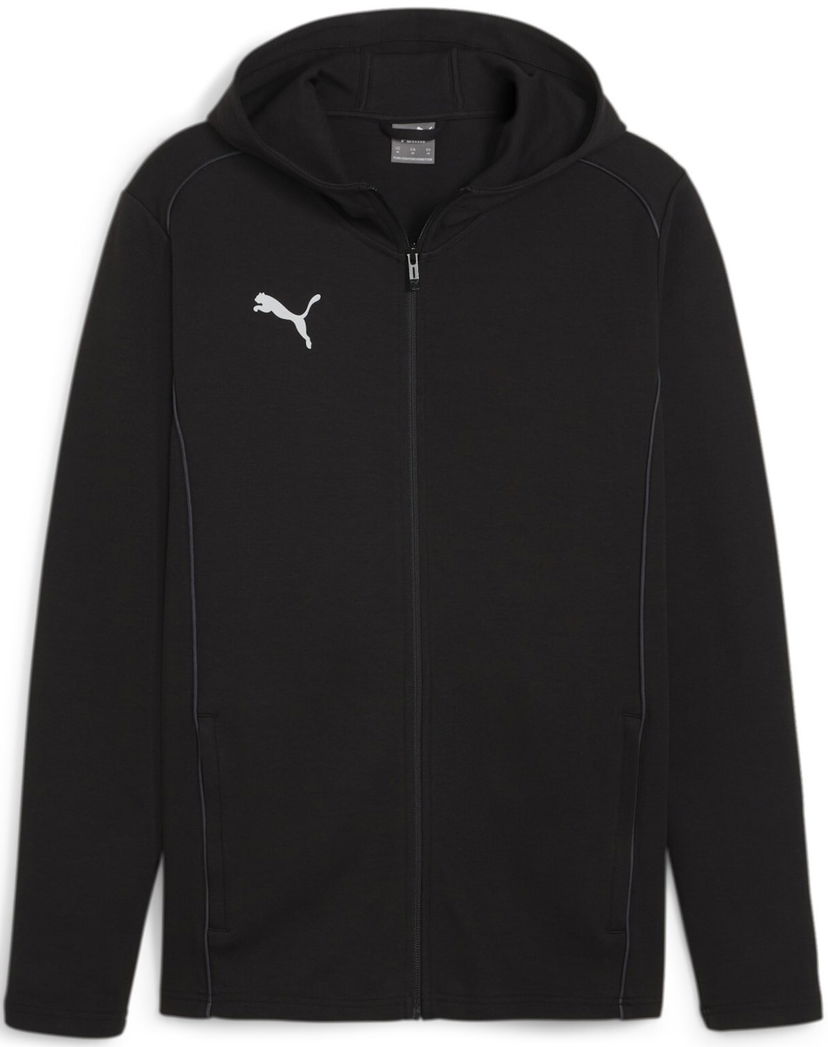 Mikina Puma teamFINAL Casuals Hooded Jkt Čierna | 658528-03