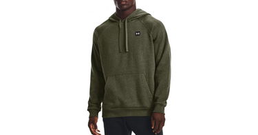 Mikina Under Armour Hoodie Rival Zelené | 1357092-390, 1
