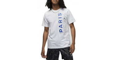 Tričko Jordan Paris Saint-Germain Wordmark Tee Biela | dm3092-100, 1