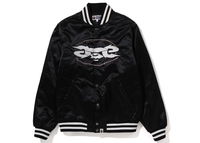 Ape Relaxed Fit Nylon Varsity Jacket