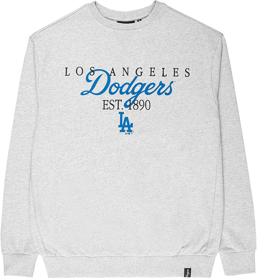 Mikina New Era Los Angeles Dodgers MLB Lifestyle Sweatshirt Šedá | 60435450-60435450