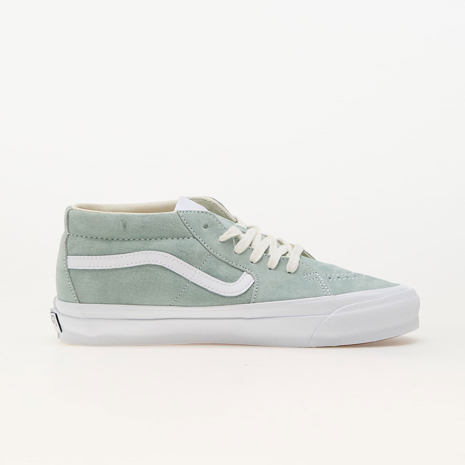 Tenisky a topánky Vans Sk8-Mid Reissue 83 LX Pig Suede Iceberg Zelené | VN000CQQCPG1, 1