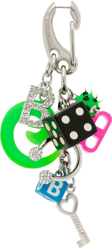 Kľúčenka Balenciaga Pigalle Collector Single Earring Metalická | 806245 TZM1Z, 0