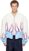 Husk Flame Bomber Jacket