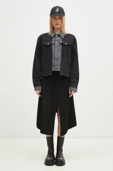 Bunda JW Anderson JW Anderson Layered Denim Jacket Čierna | DJ0034.PG1657.938, 5