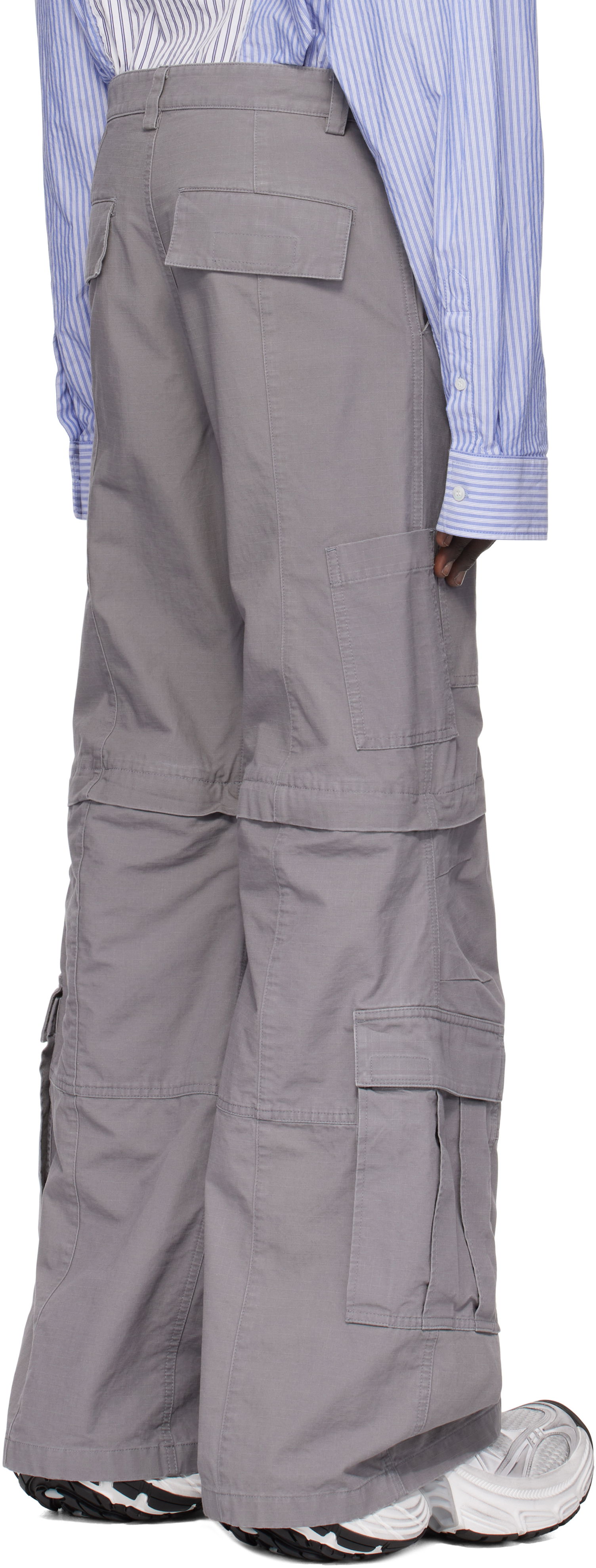 Flared Cargo Pants