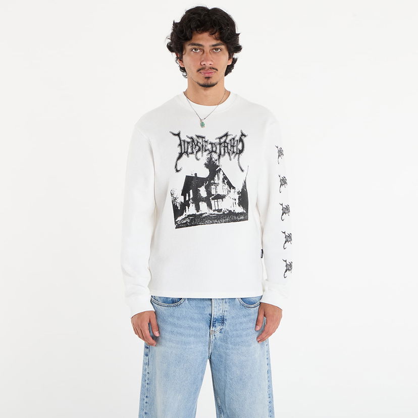 Tričko Wasted Paris Wasted Paris Ignited Thermal Long Sleeve T-Shirt Biela | WP_000296