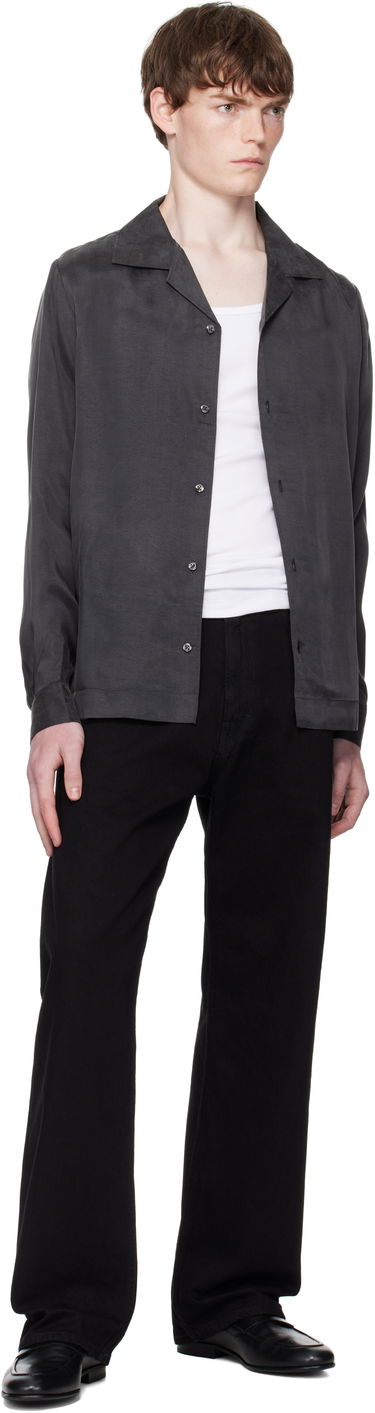 Košeľa BOSS Hugo Loose-Fit Shirt Čierna | 50545400, 3