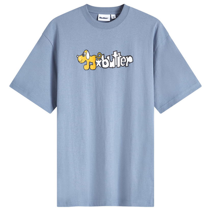 Tričko Butter Goods Pooch T-Shirt Modrá | BGQ224D10604